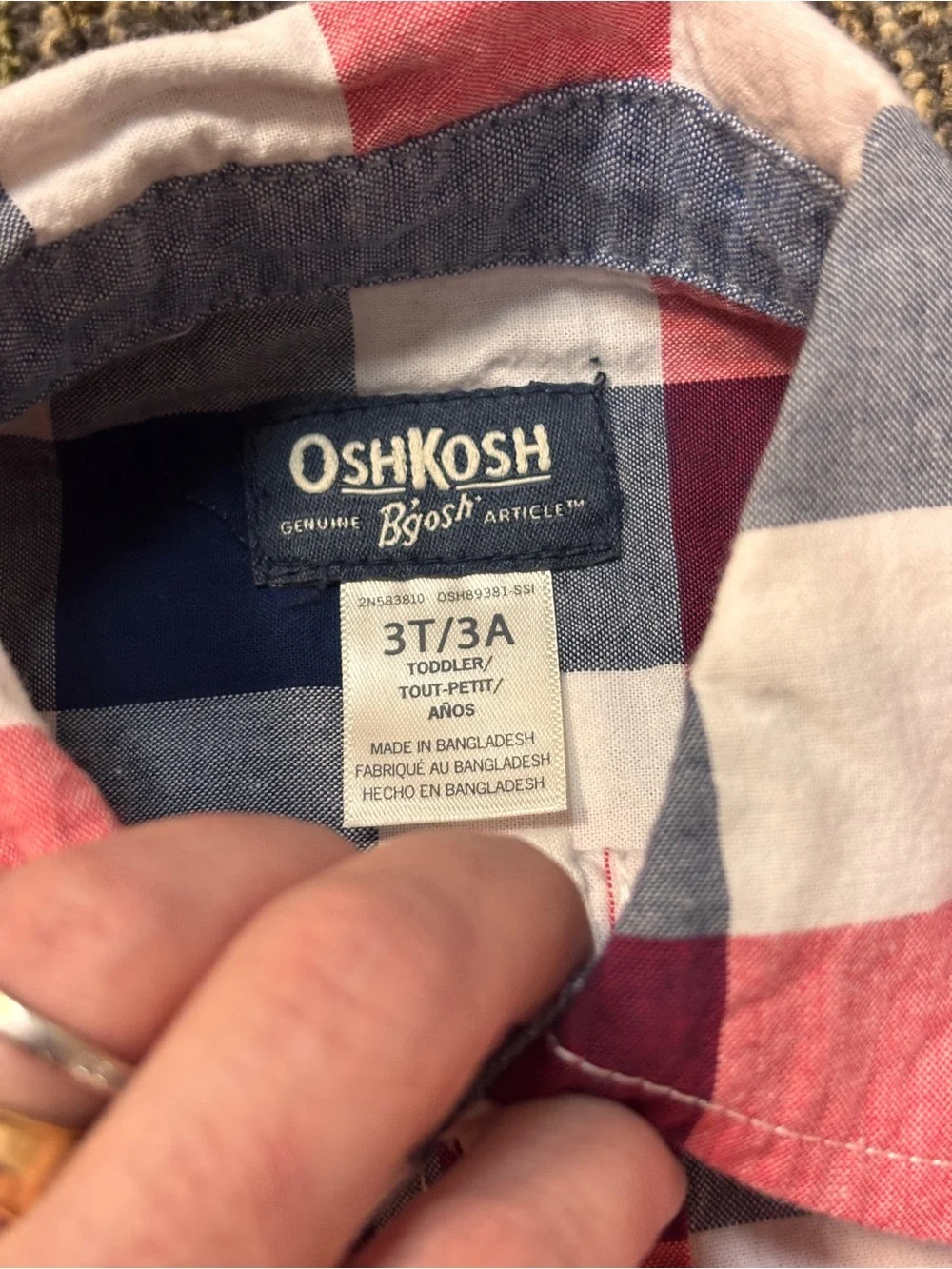 3T Oshkosh Bgosh Bundle of Six Mix n’ Match! Be ready for America Day!